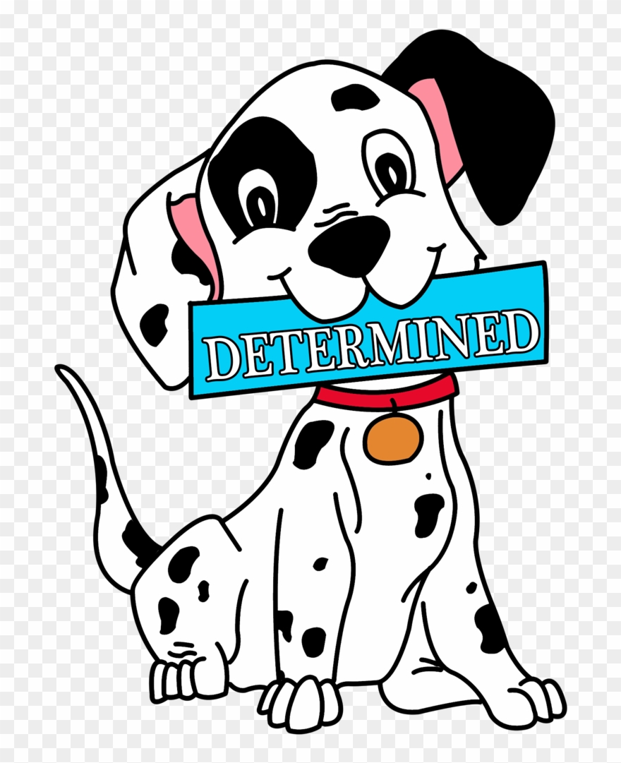 Danny The Determined Dalmatian Clipart