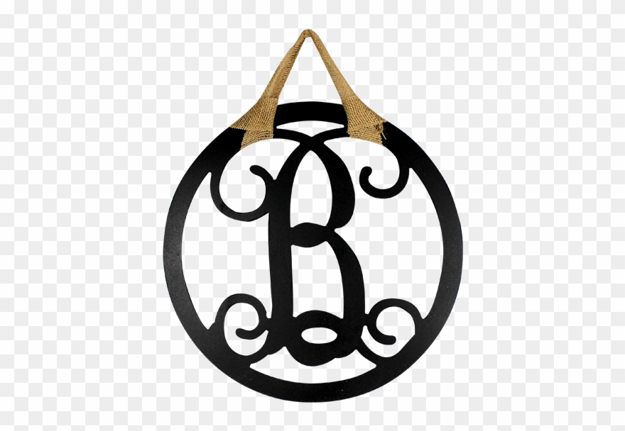 -circle Letter Southern Crafty Clipart