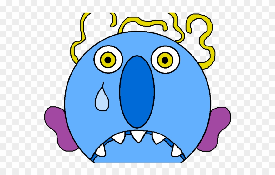 Lonely Clipart Sad Monster - Png Download