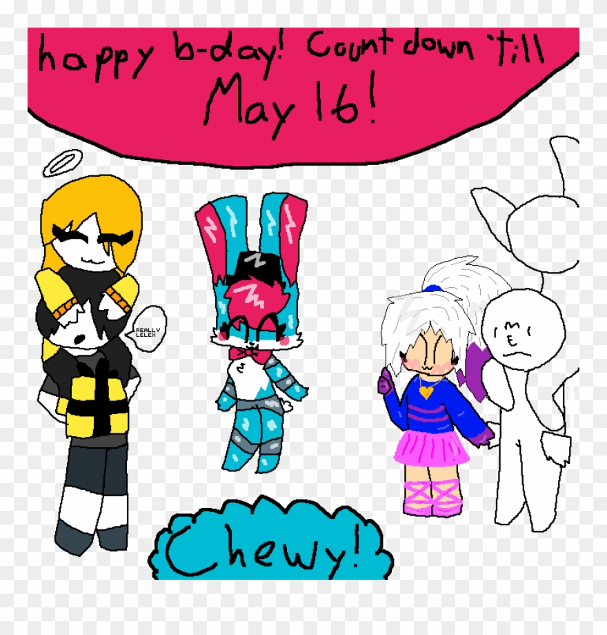 Happy B Day Chewie Clipart