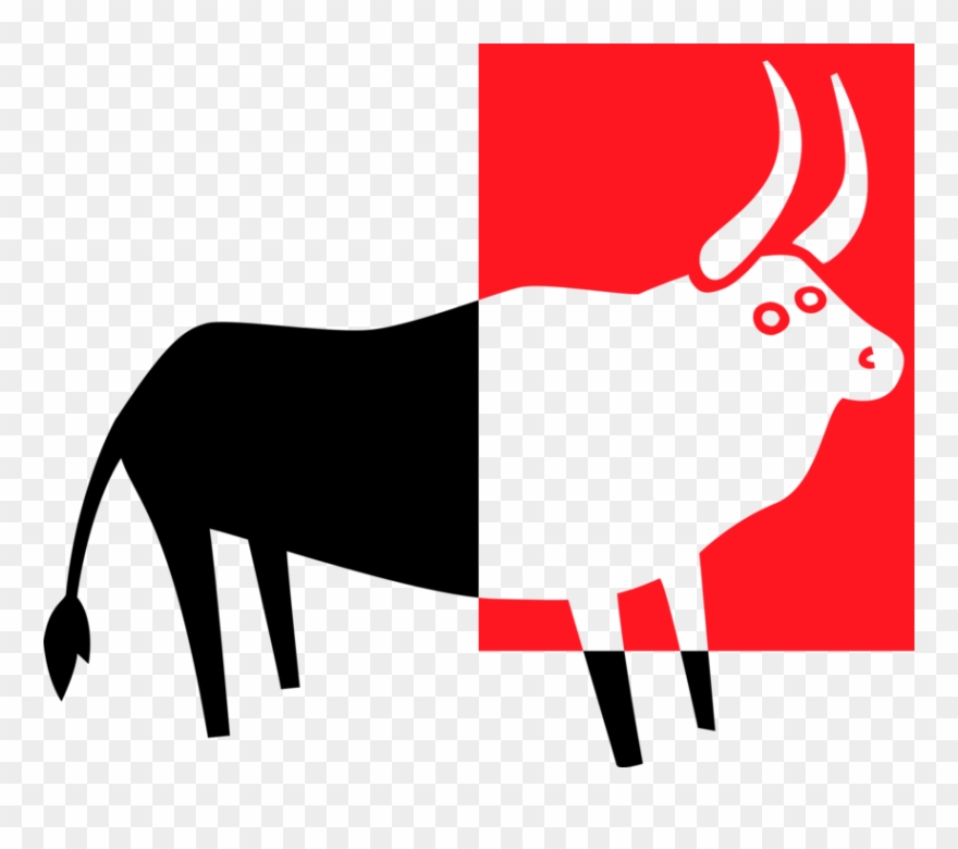 Vector Illustration Of Spanish Bullfighting Bull With Clipart