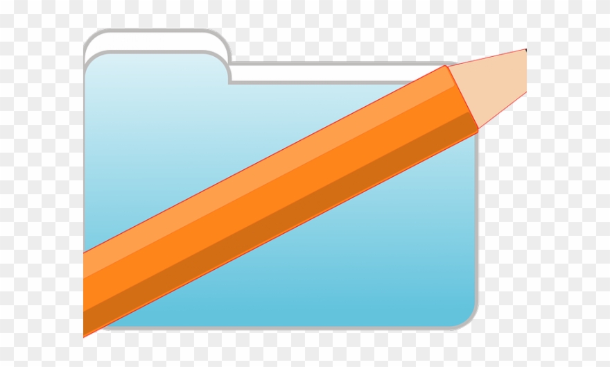 Pencil Clipart Horizontal - Png Download