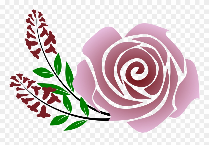 A Rose In Thyme Landscape Design Clipart