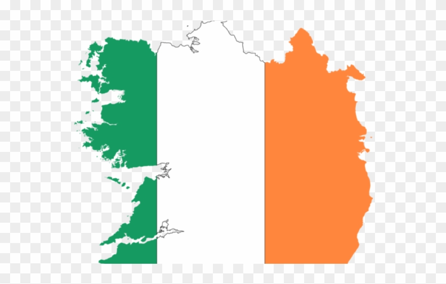 Map Clipart Ireland - Png Download