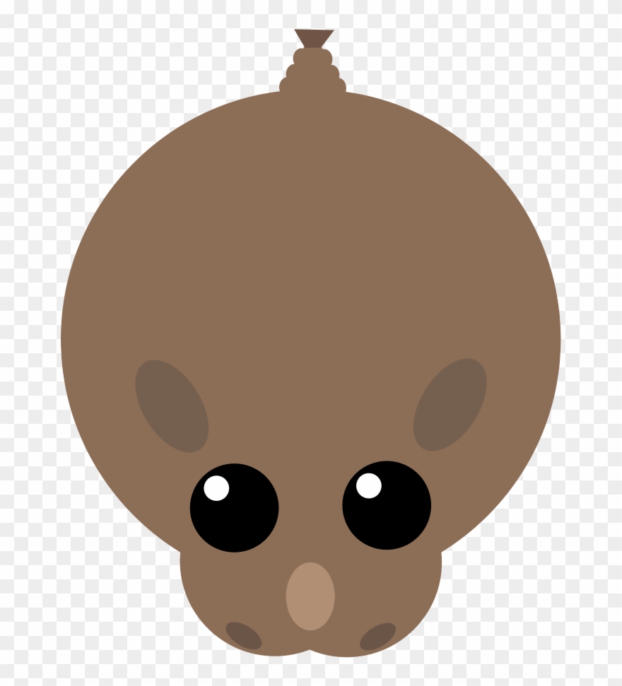 Brown Clipart Rhino - Png Download