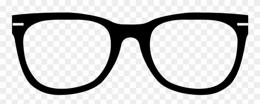 Hipster Sunglasses Glasses Free Frame Clipart - Png Download