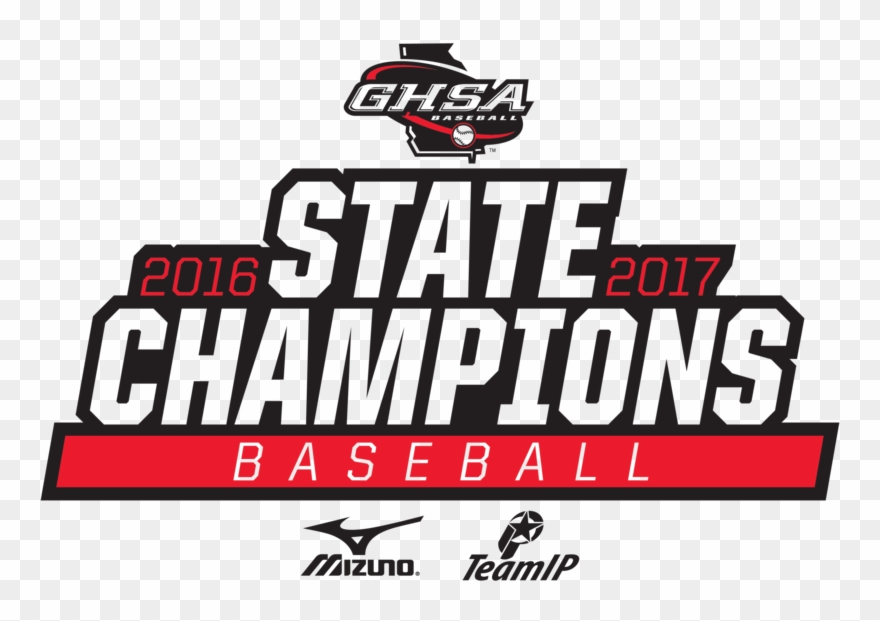 2016-2017 Ghsa Baseball State Champions Clipart