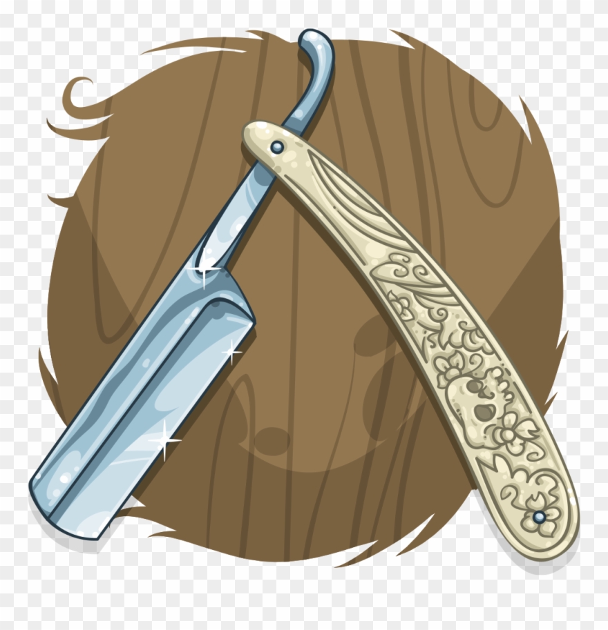 Cut Throat Razor Clipart (3025835) PinClipart