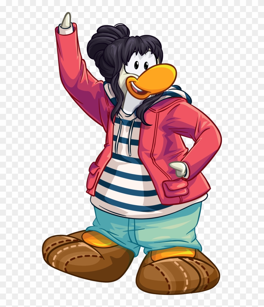 Pinguinos De Club Penguin Mujeres Clipart
