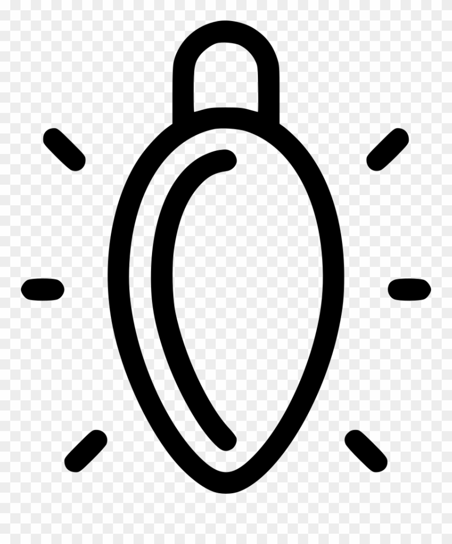 Christmas Light Comments Clipart