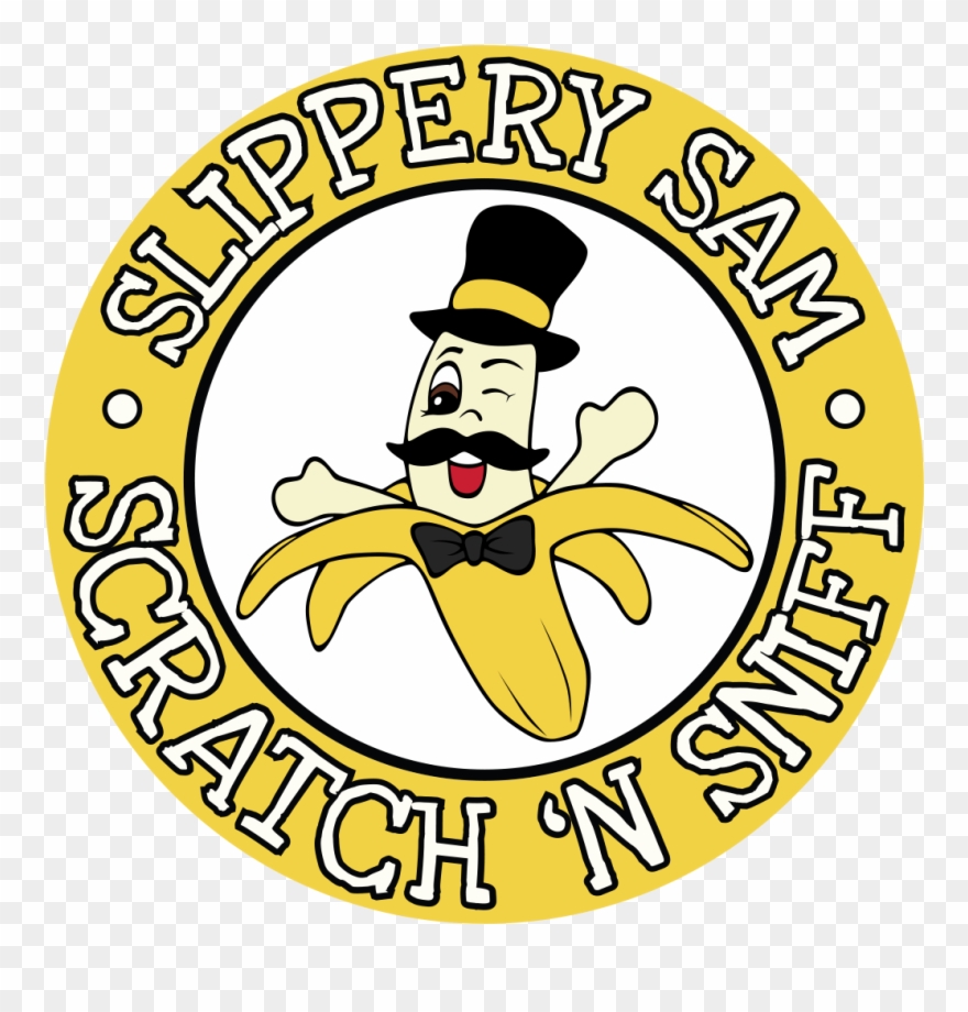 Banana Whiffer Stickers Scratch 'n Sniff Stickers Clipart