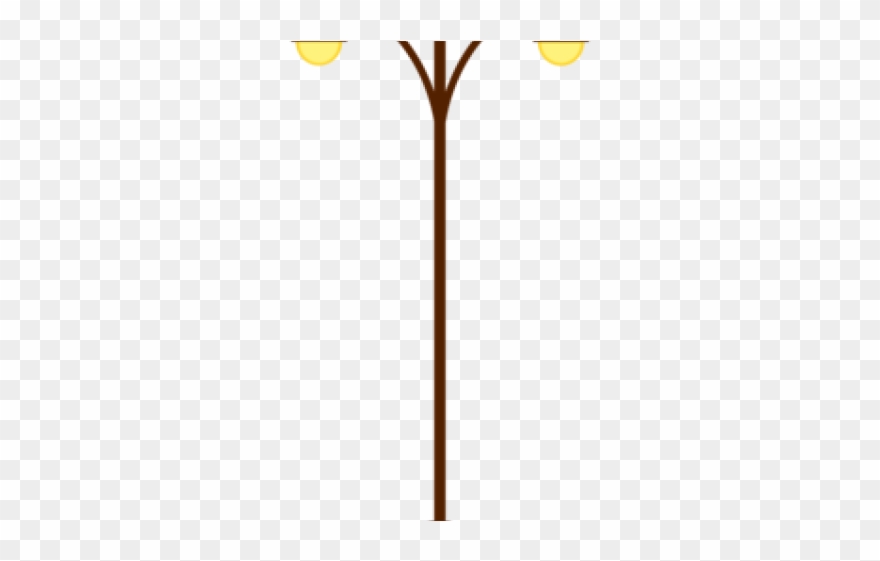 Lamp Post Clipart Halloween Street - Png Download