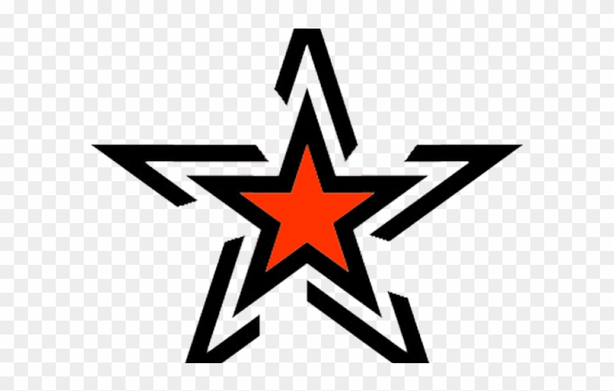 Star Tattoos Clipart Transparent - Png Download