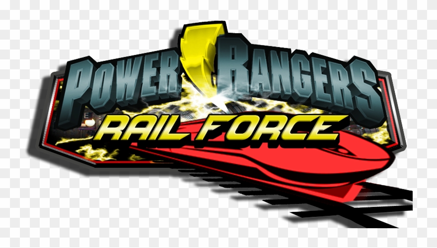 Power Rangers Rail Force Logo Clipart