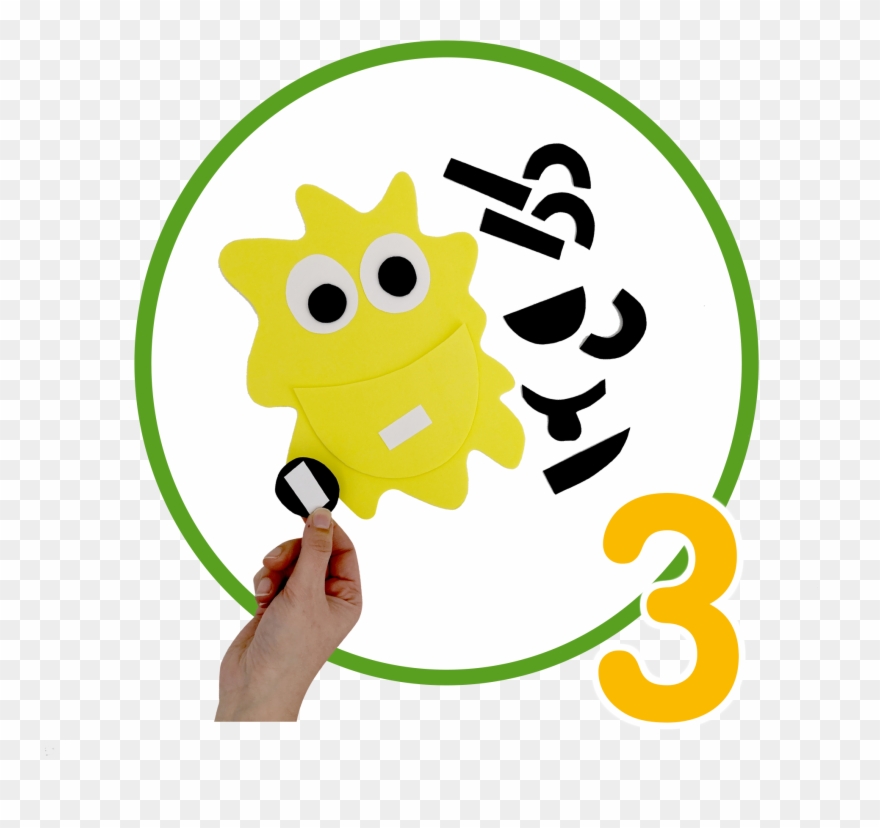 Recorta De Forma Desigual La Cara De "super Emociones" Clipart