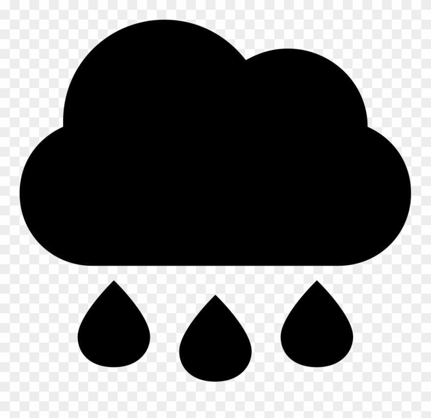 Of Rain Falling Dark Clipart
