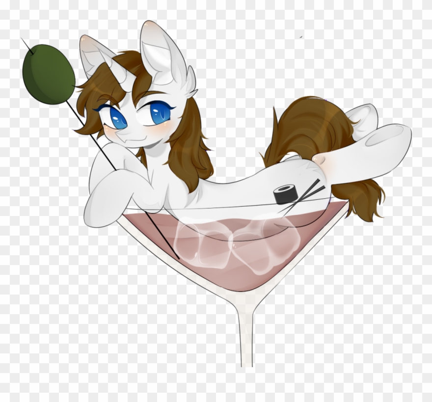 Mvrkk, Blue Eyes, Cocktail, Cute, Drink, Female, Fluffy, Clipart