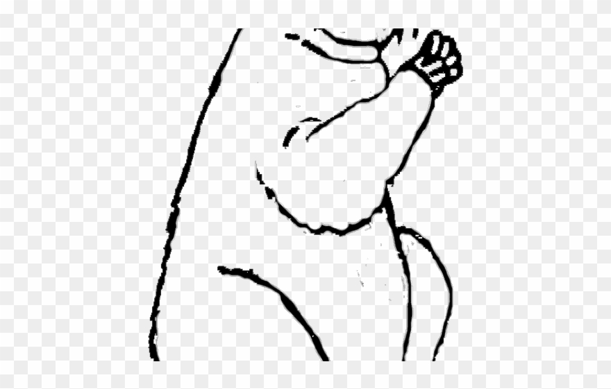 Groundhog Clipart Black And White - Png Download