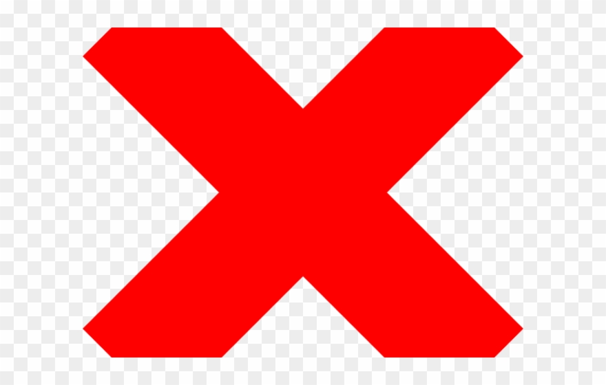 Red Cross Mark Clipart Animated - Png Download