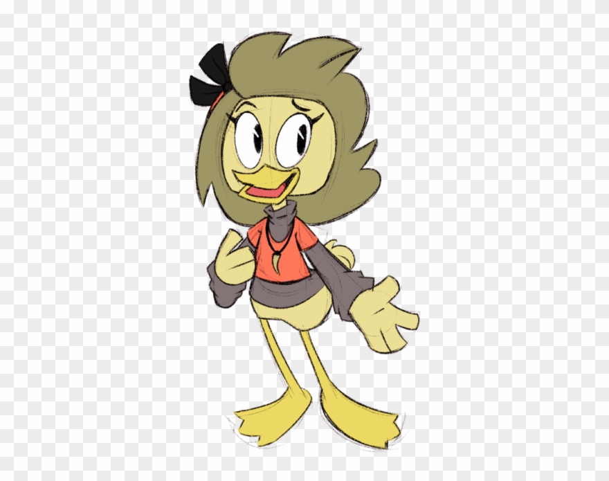 I Made A Ducktales Oc <3 Her Name Is Ettie And Her Clipart