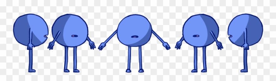 Full Rotoscope Of Circle Dude For A Mock Up Commercial Clipart