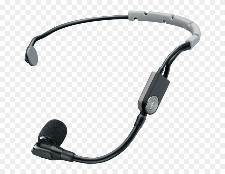 Illustration Shure Sm35-xlr Performance Headset Condenser Clipart