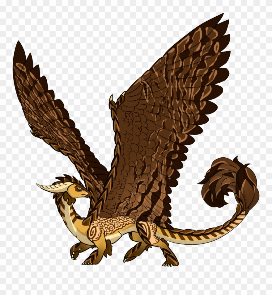 Finished Adoptable For Furgie On Fr Of Their Dragonsona Clipart