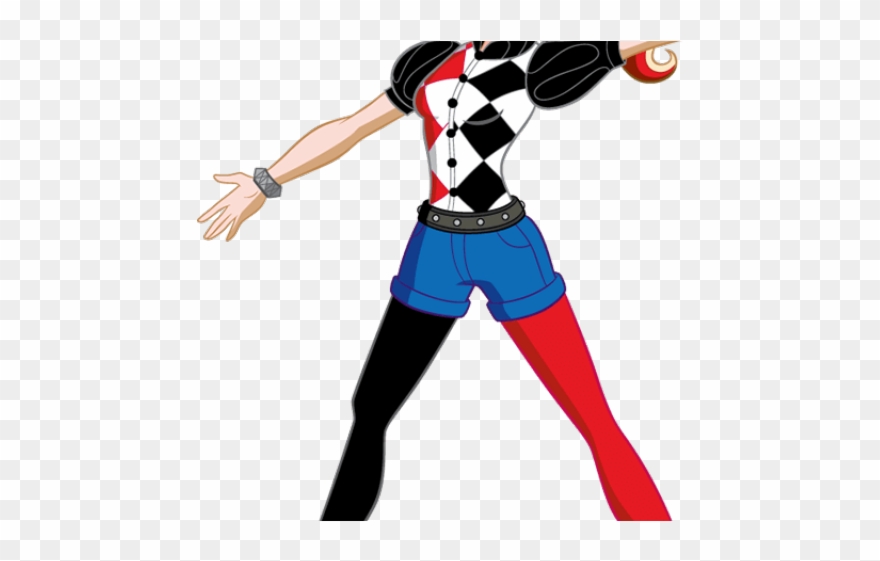 Harley Quinn Clipart Kid Friendly - Png Download