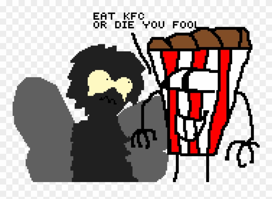 Evil Kfc Bucket Clipart