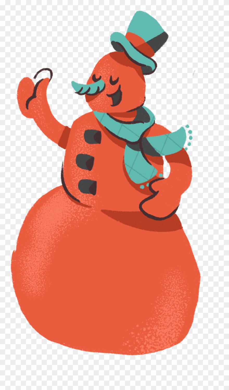 “oh, Snowman, What's This What Brings You Here” “i Clipart