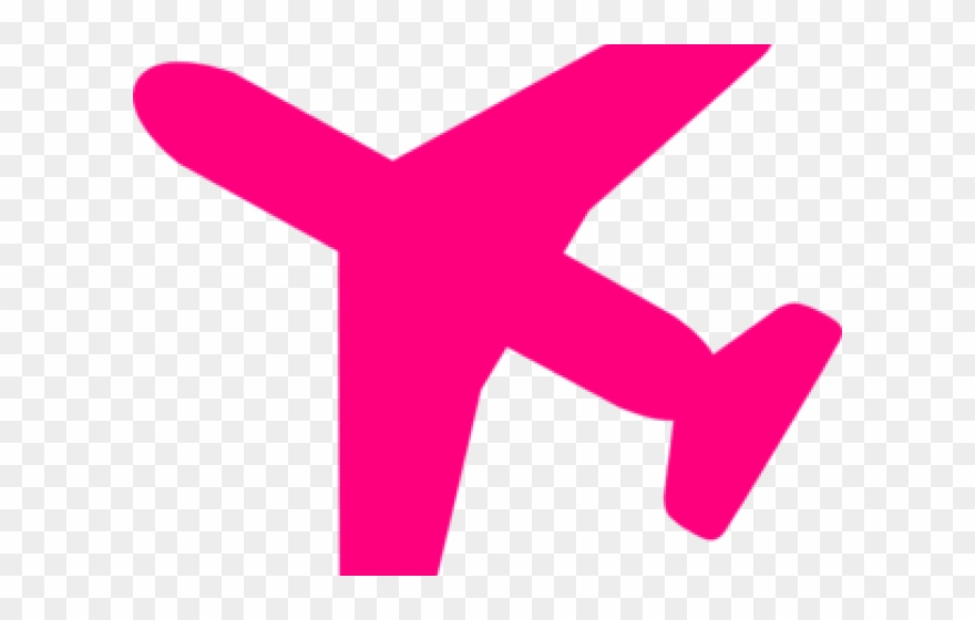 Colorful Clipart Airplane - Png Download