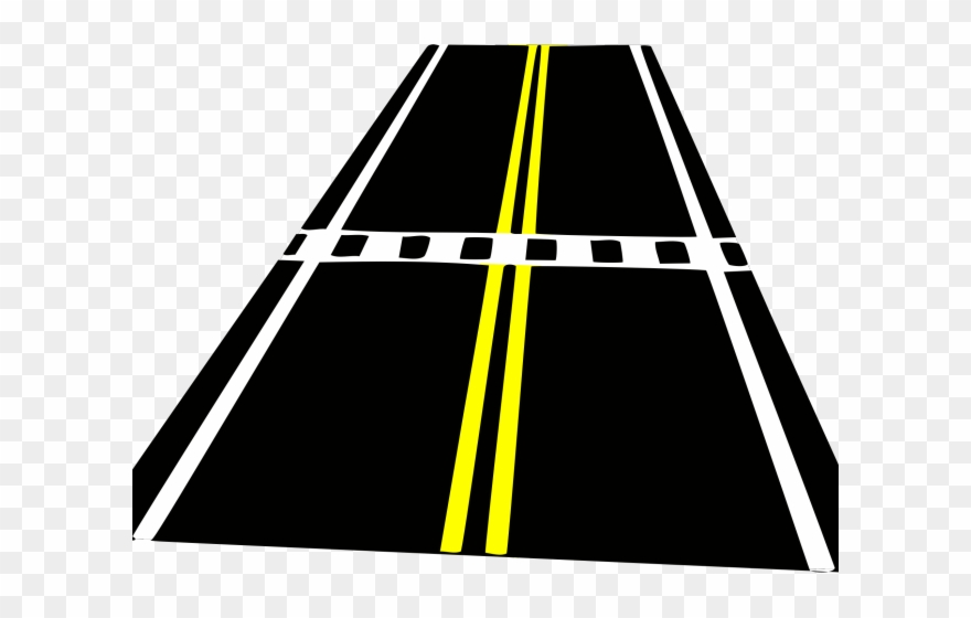 Street Clipart Road Pathway - Png Download