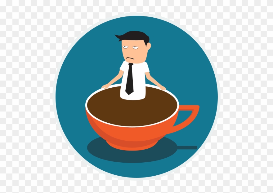 El Café No Produce Gastritis, Las Personas Que Padecen Clipart