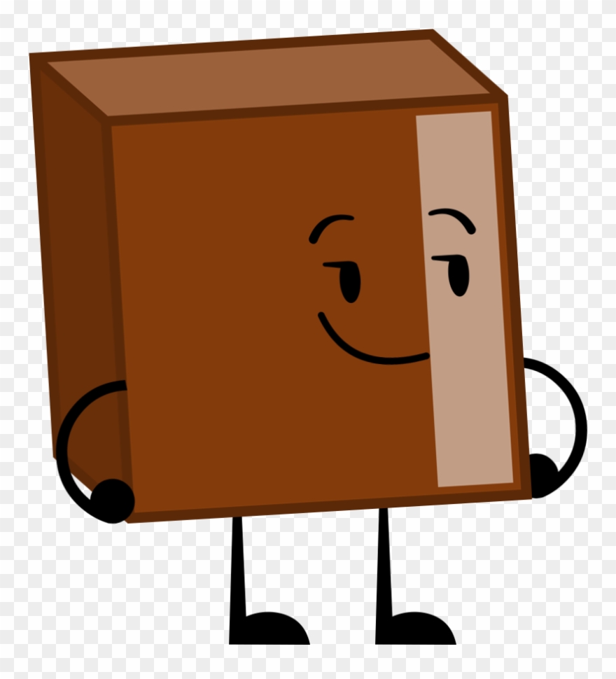 Brown Square Pose Clipart