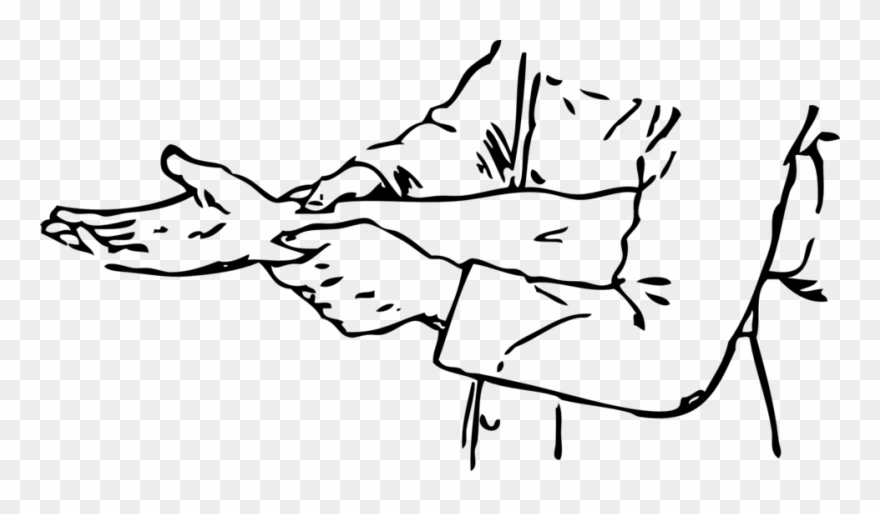 Digital Compression To Stop Bleeding Clipart