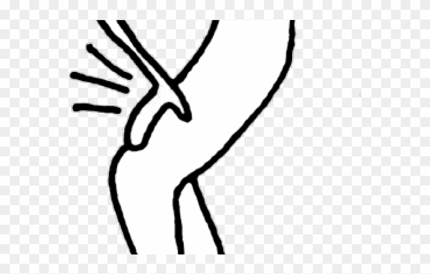 Shoulder Clipart Human Back - Png Download