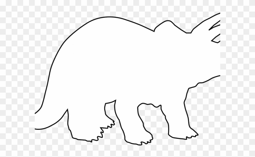 Triceratops Clipart Herbivore Dinosaur - Png Download