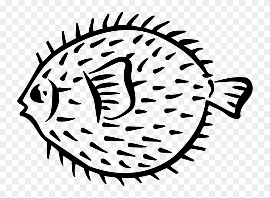 Porcupinefish Clip Art Others - Png Download