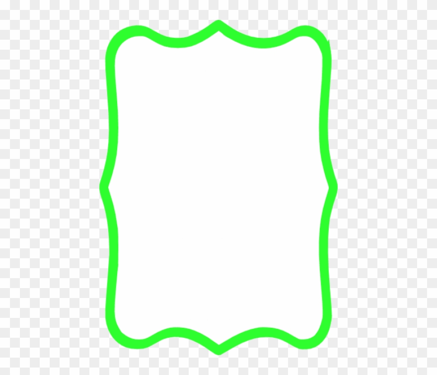 Free Png Download Neon Green Border Png Images Background Clipart