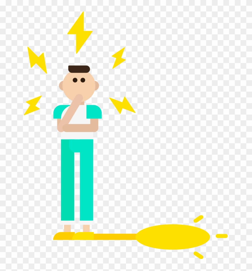 An Idea Sparks Clipart