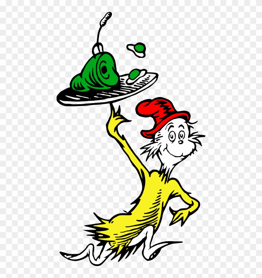 Green Eggs And Ham Characters Clipart - Png Download