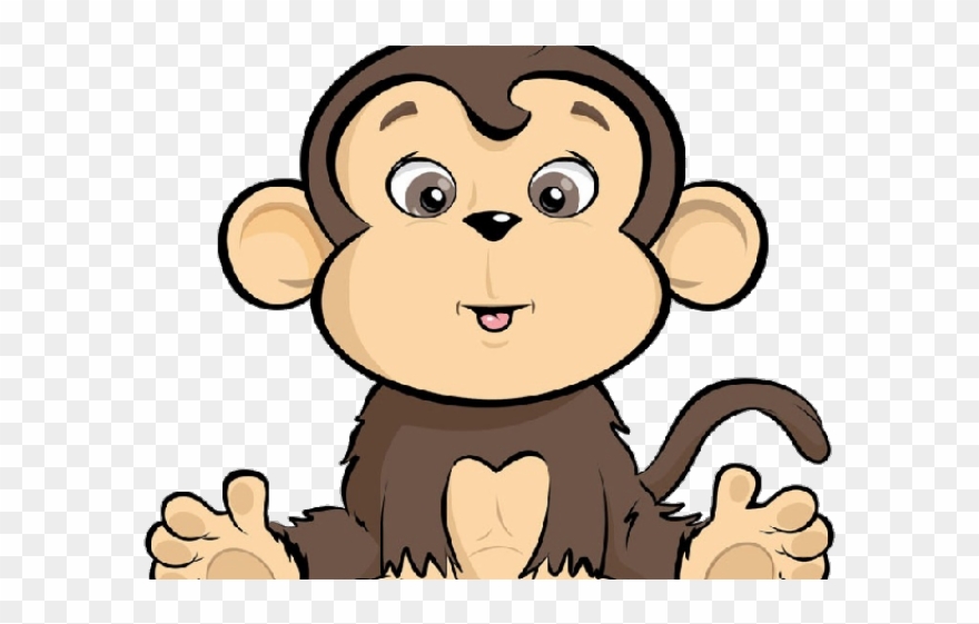 Year Of The Monkey Clipart Safari Animal - Png Download