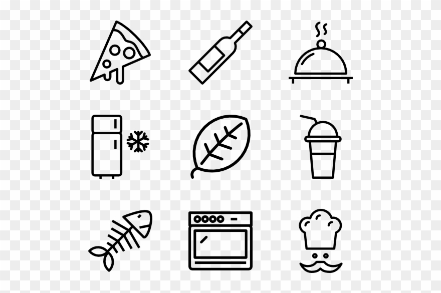 Kitchen Elements Clipart