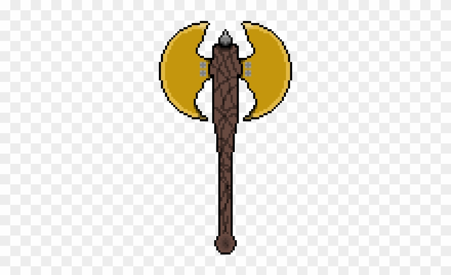 Bronze War Axe Clipart