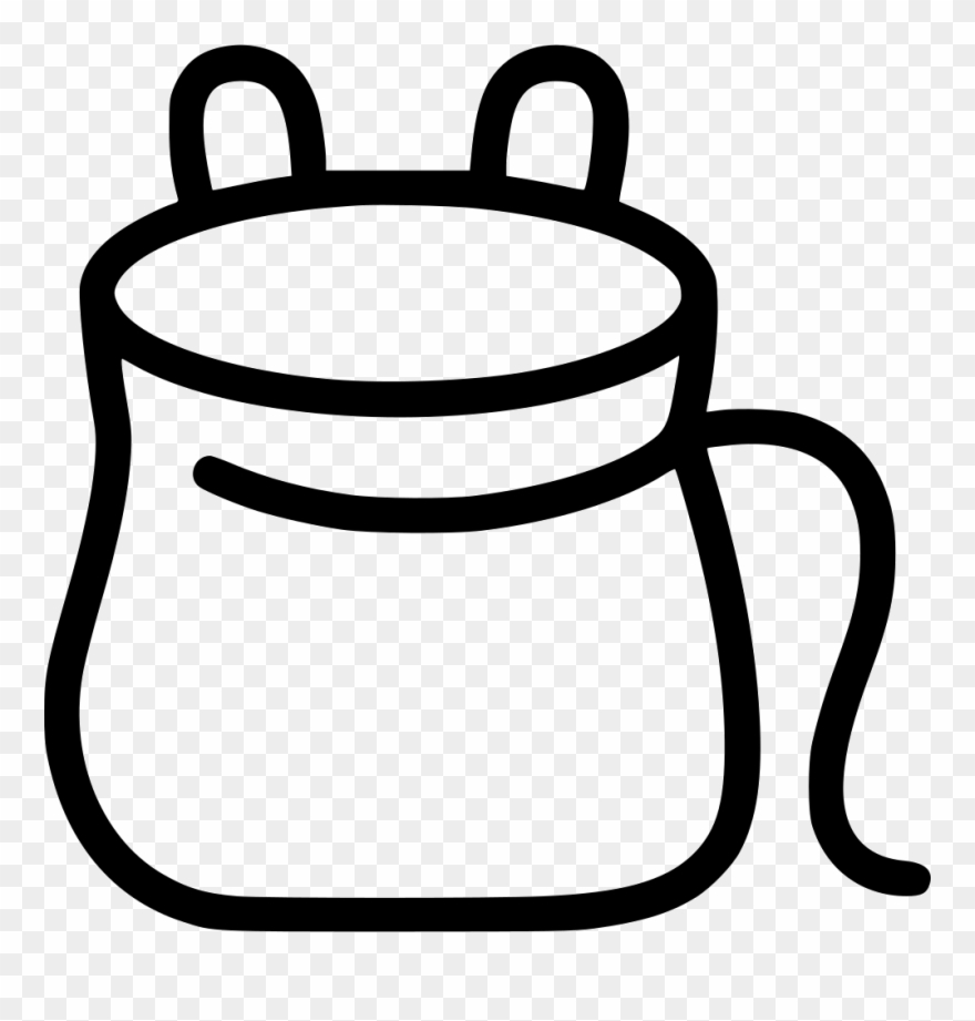 Chalk Bag Comments Clipart
