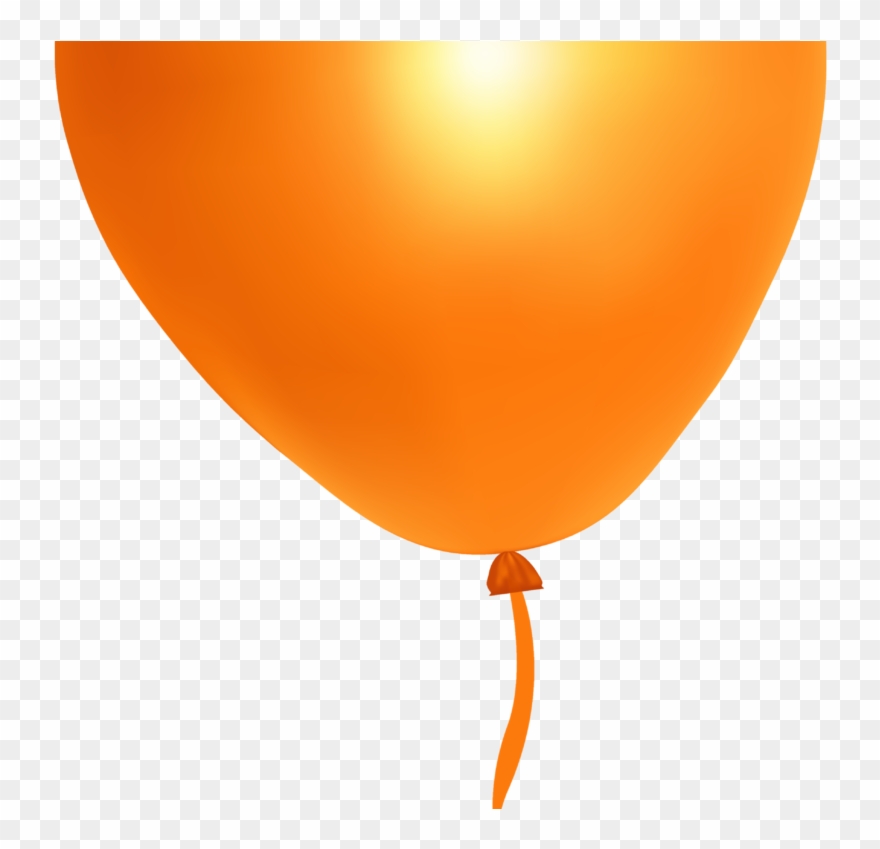 Orange Balloon Png Image Clipart