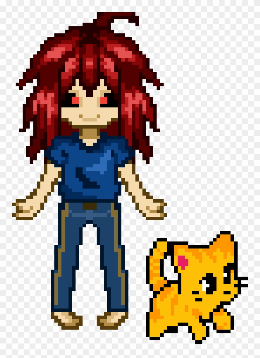 Me And My Kitty Grumpy Clipart