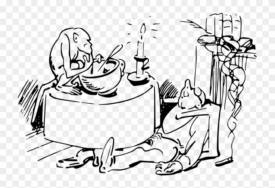 Free W Busch Der Haarbeutel 62 Clipart