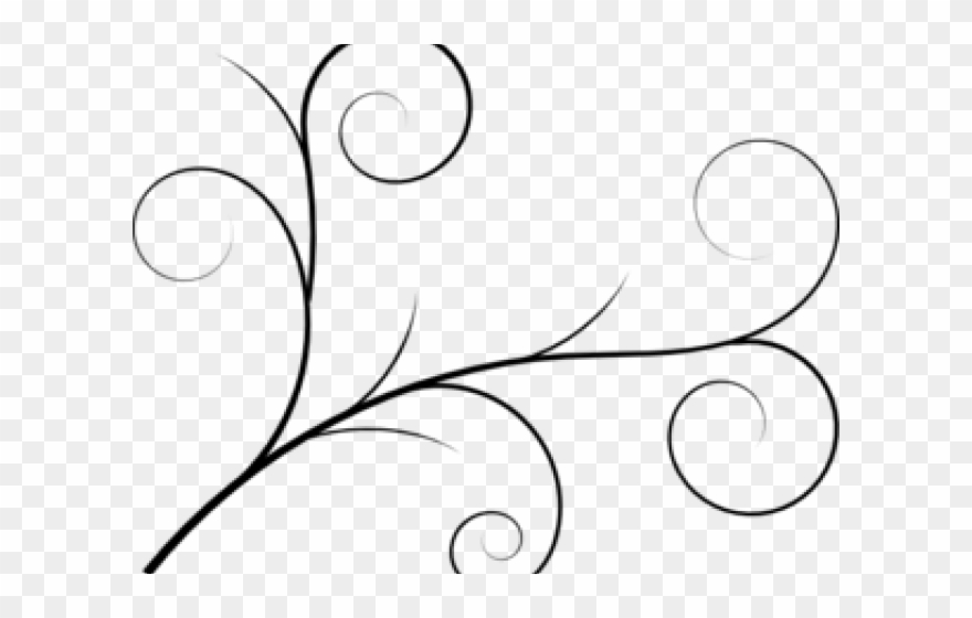 Circle Clipart Vine - Png Download
