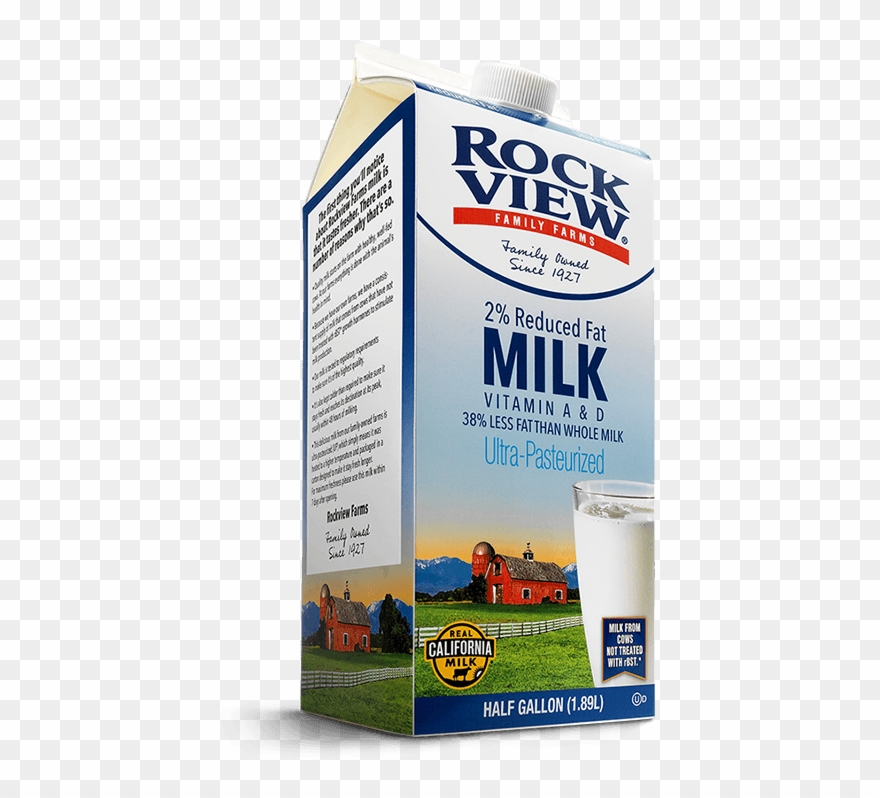 2% Reduced Fat Milk Ultra Pasteurized Clipart